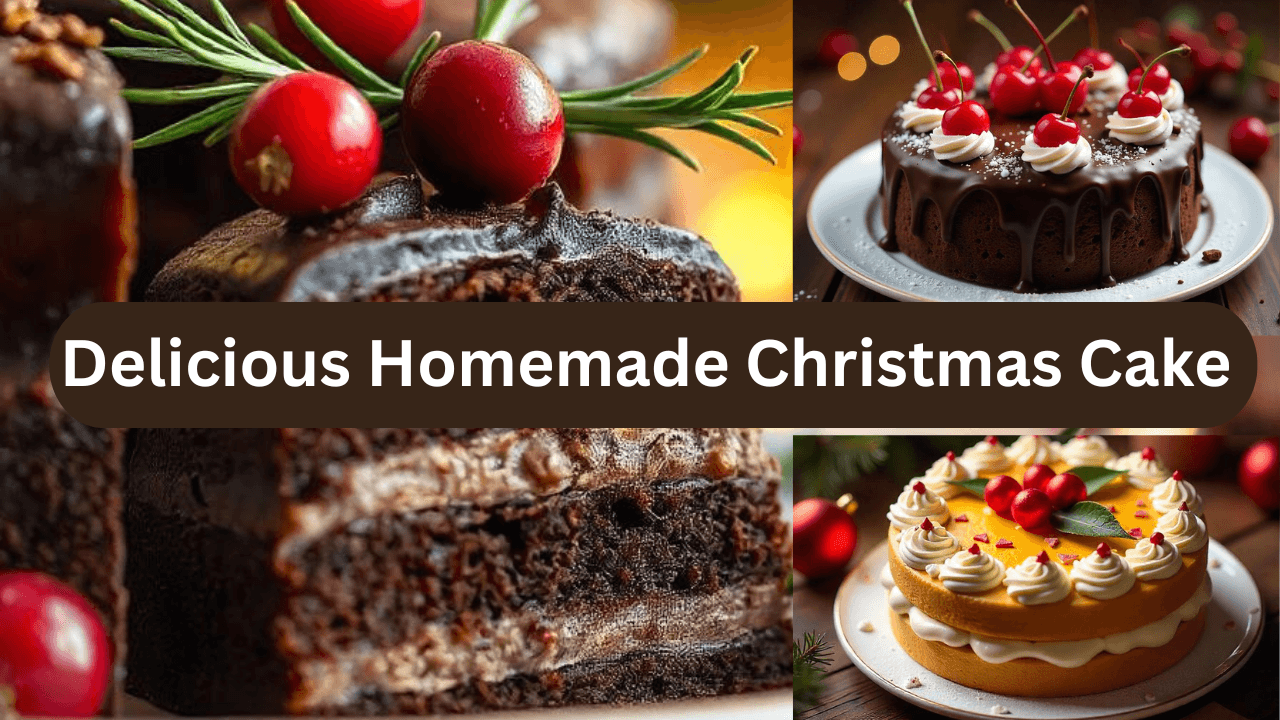 Delicious Homemade Christmas Cake Recipe Ideas