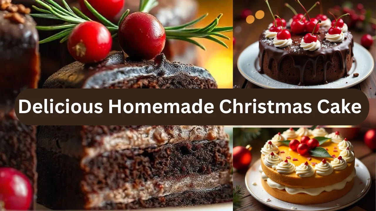 Delicious Homemade Christmas Cake Recipe Ideas