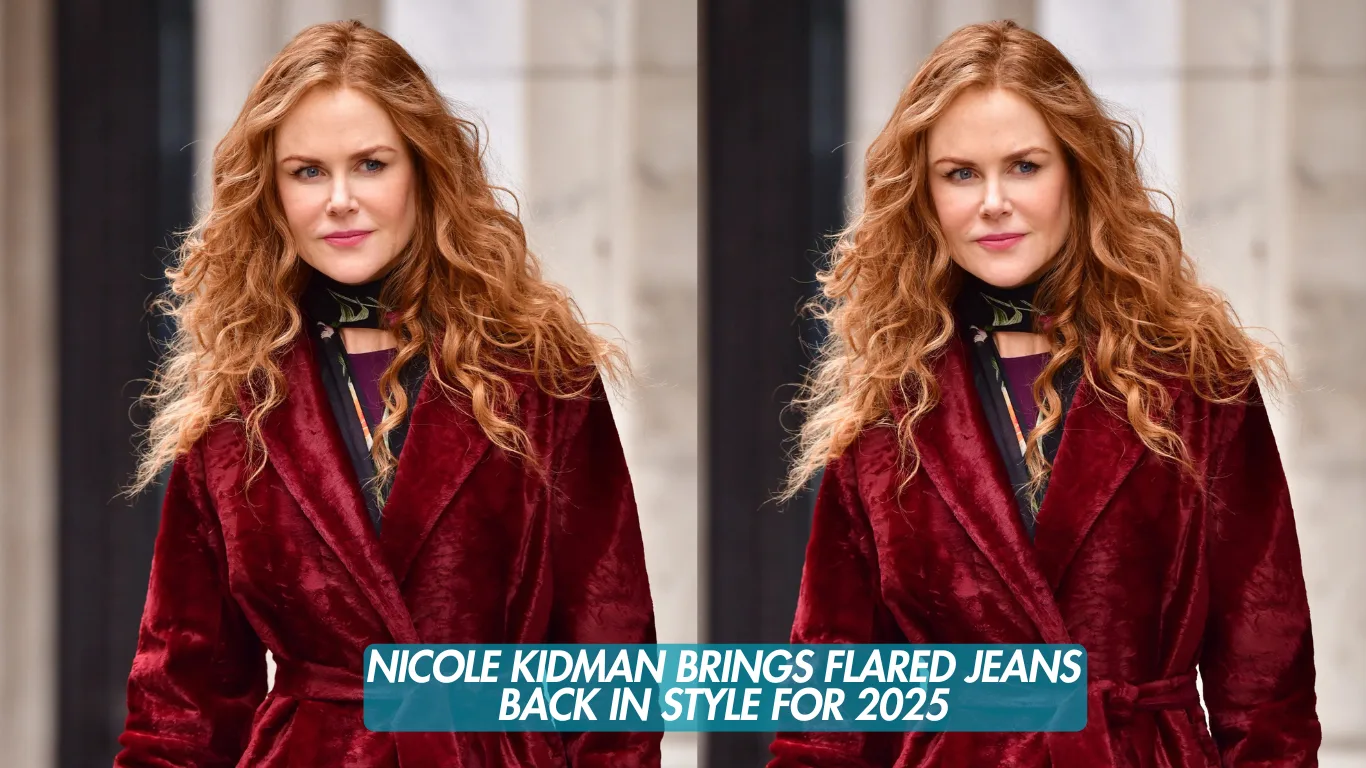 Nicole Kidman Brings Flared Jeans Back in Style for 2025