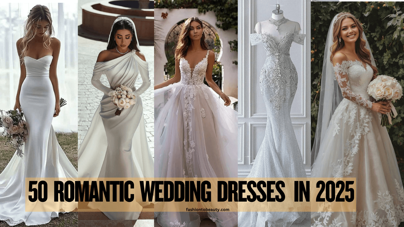 50 Romantic Wedding Dresses in 2025